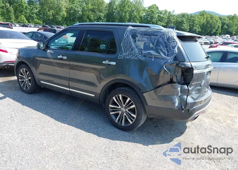 2017 Ford Explorer Platinum z USA, uszkodzony, nr VIN 1FM5K8HT0HGB85923